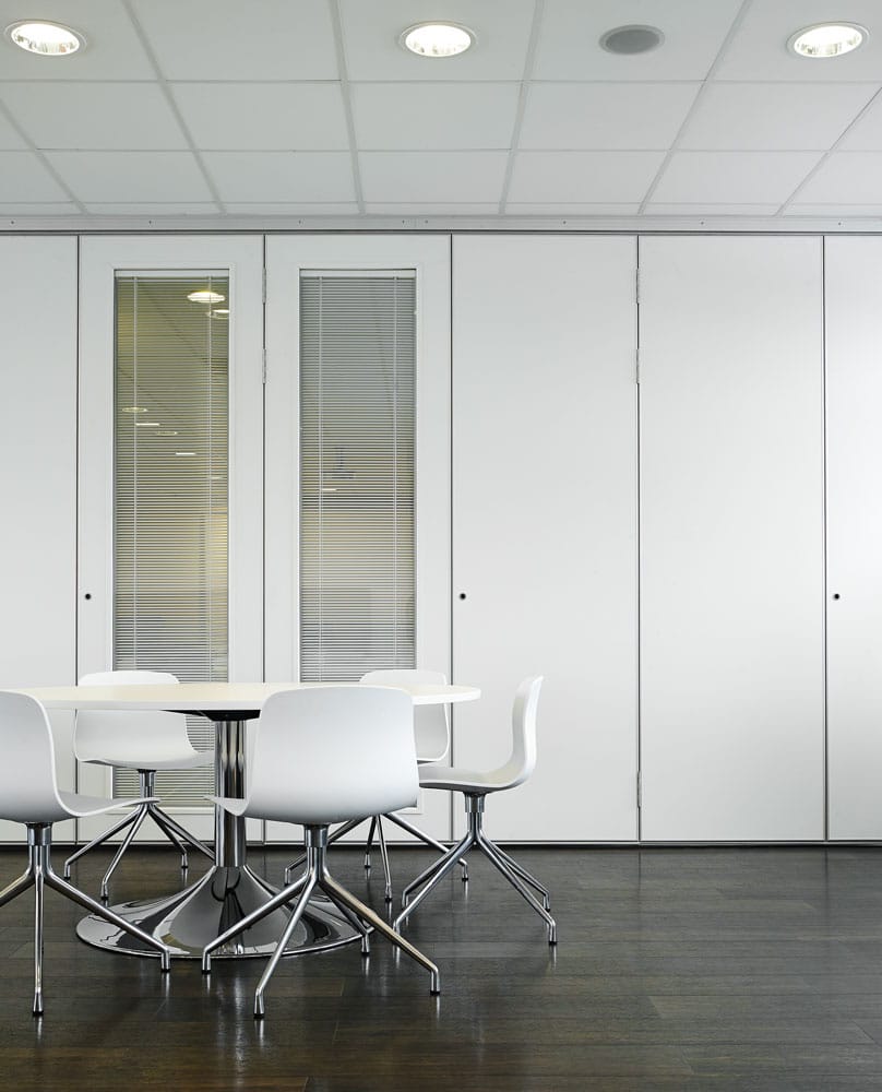 מחיצות מתקפלות באקוסטיקה בינונית